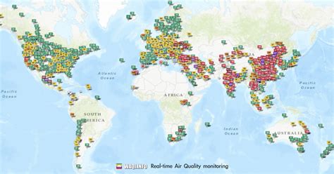 空氣好的地方|全球空氣污染: 即時空氣品質指數